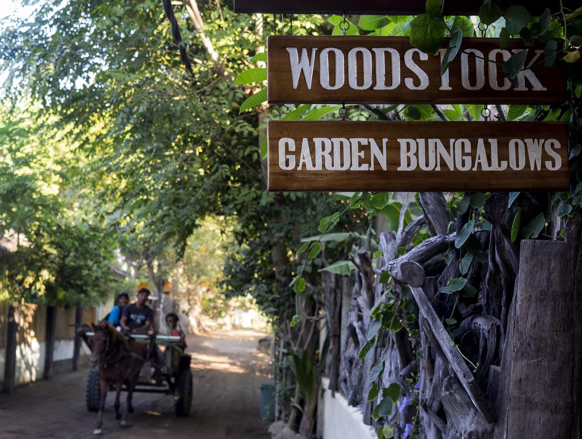 Woodstock Gili - Garden And Bungalows Hotel กีลีตราวางัน ภายนอก รูปภาพ
